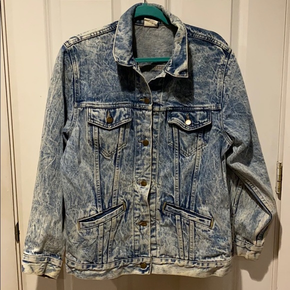 huge denim jacket